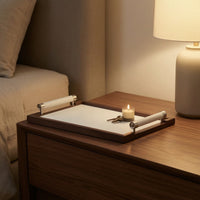 Catchall Tray Decorative Tray with Handles Modern for Entryway