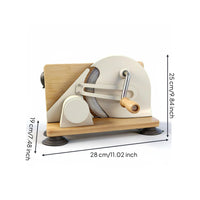 Even Slices Manual Bread Cutter Safe Design Bread Slicing Machine Non-Slip Bottom