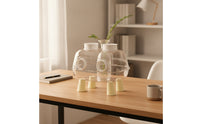 Aquatic Tank with Domed Top Small Desktop Aquatic Tank Tabletop Aquarium Beginner-Friendly Stylish for Beginners, Desk, Office