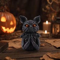Desktop Ornament Halloween-Themed Resin Figurine Freestanding Miniature Figurines for Collectors, Mantel, Party Tables, Spooky-House Displays