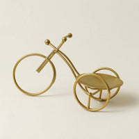 Cycle Candle Holder Decorative Candle Tray Stand Candlestick Rustic Vintage for Coffee Table