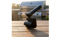 Cordless Electric Grill Brush Waterproof Grill Cleaning Brush with Roller Head High-Speed Electric BBQ Cleaner Stainless Steel for Camping