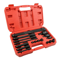 18 Pieces Drive Tool Accessory Set with Storage Case Resistant