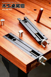 Imbot Woodworking Bench Tail Clamp DIY Vise Fixture Table Clamp