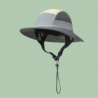 Waterproof Hat for Women and Bucket Rain for Fishing Beach, Wide Brim Summer for Outdoor Activities, Unisex Gray Beige