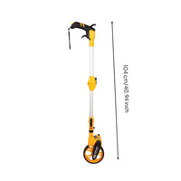 Portable Measuring Wheel with Carrying Bag Collapsible Measuring Wheel with Carry Bag Mechanical Tool Accurate for Landscapers, Contractors, Surveying, Landscaping