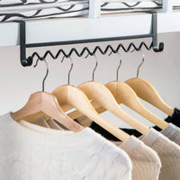 Space Saving Bunk Bed Clothes Hanger Easy Installation Dorm Bed Clothes Hook Sturdy Construction for College Students, Bedroom