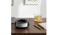 Hot Melt Glue Pot Two-Power Specification Electric Glue Pot Portable for Crafters, Hairpiece Makers,