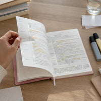Cornell Notebook A4/B5 for Study and Exam Prep, 200 Sheets