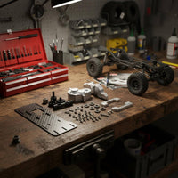 Front Gearbox Kit Front Gearbox Kit Precision Gears  Construction remoting Control Car Part for Rough Terrain Crawling