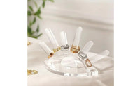 Long-Lasting Acrylic Band Stand Sturdy Acrylic Band Holder Easy to Clean Polished Surface for Jewelry Storage, Countertop, Vanity Table