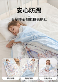 儿童睡袋防踢被秋冬款婴儿宝宝中大童睡觉被子加厚一体式四季通用