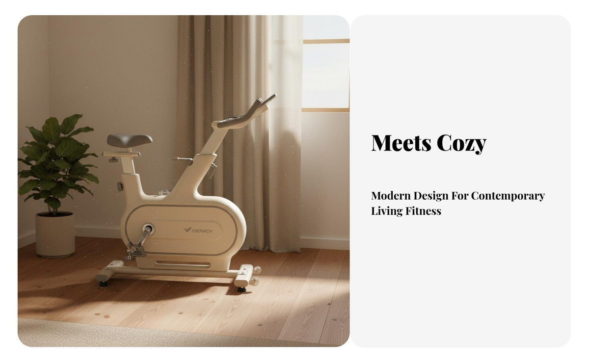 Quiet Operation Smart Indoor Cycling Bike App Compatible Resistance Exercise Bike Fully Adjustable Seat & Handlebars Fitness Equipment Phone & Tablet Holder for Family