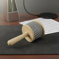 Bead Shaker Rhythm Training Wooden Cabasa Hand Shaker Easy to Play for Kids, Beginners, Kindergarten