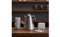 2 Pieces Commercial Use 2.5L 1.0L Kettle Set Stovetop Compatible Double Kettle Set Easy to Clean for Home