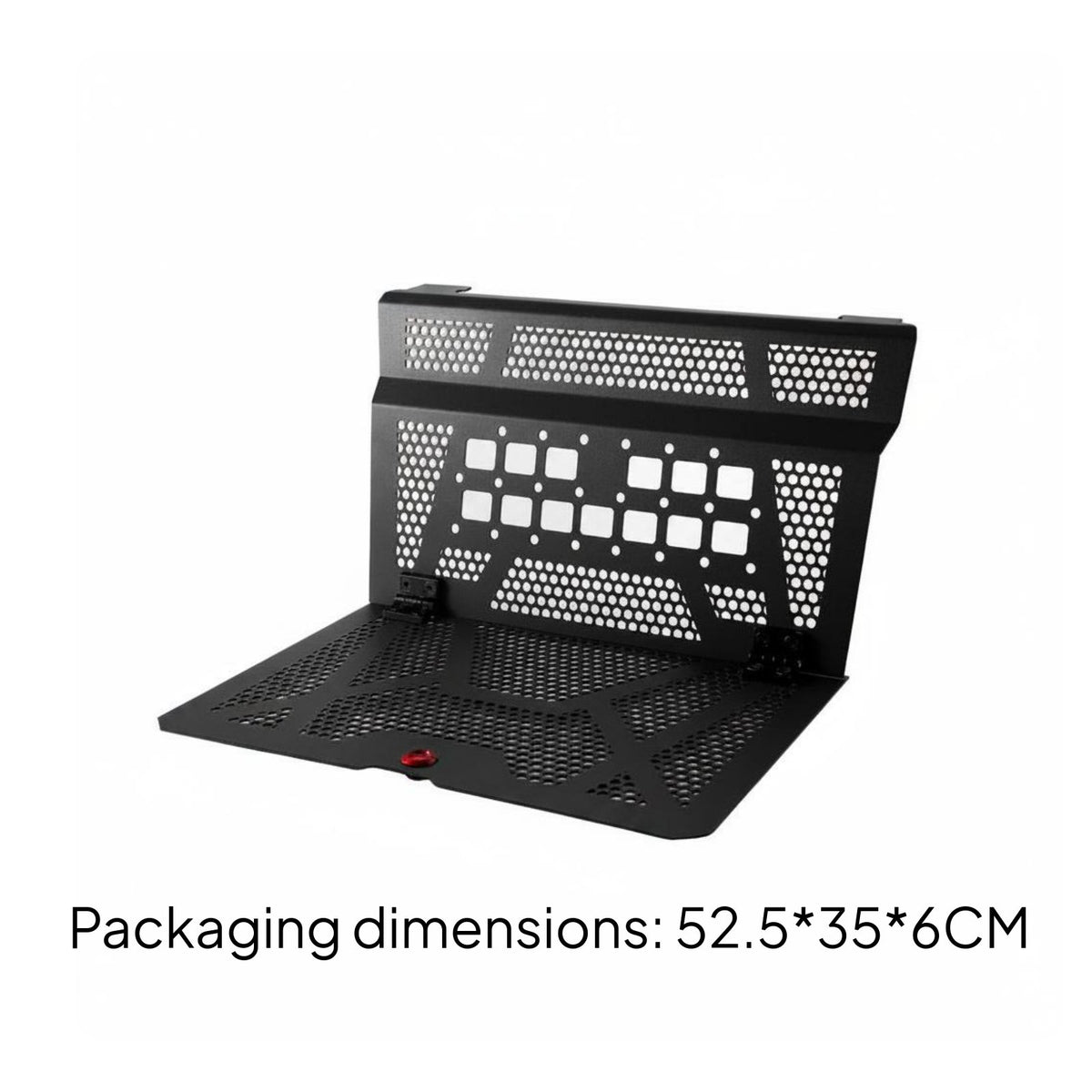 Vented Engine Cover Long-Lasting Aluminum Cargo Lid Easy to Clean