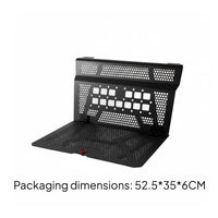 Vented Engine Cover Long-Lasting Aluminum Cargo Lid Easy to Clean