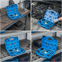 Engine Timing Tool Kit with Carry Case 19-Piece Engine Timing Tool Kit Compatible for Mechanics, Home Mechanics, Auto Repair, Workshops