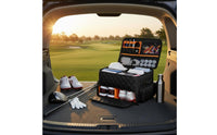 Sport Trunk Organizer Ventilated Compartment Sport Shoe and Gear Bag High Capacity Reinforced Framework