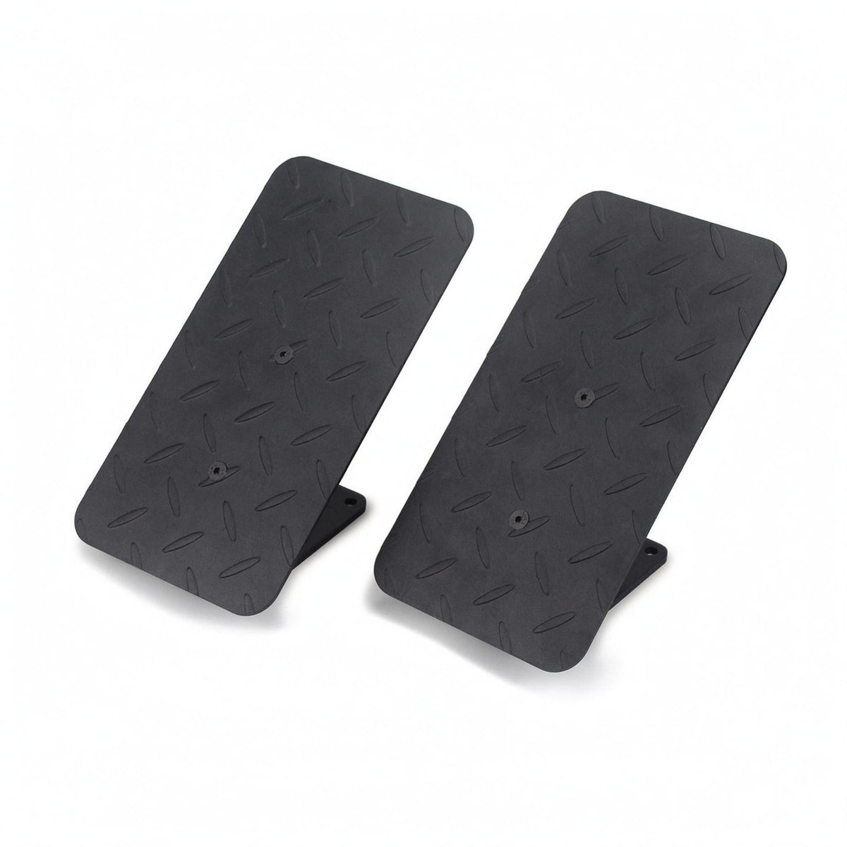 Back Support Machine Foot Pedals  Raised Foot Pedals Black Workout Gear