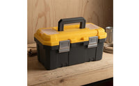 Plastic Tool Storage Case Sturdy Double-Layer Tool Storage Case Rectangular