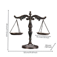 Vintage Scale Ornament Tabletop Iron Balance Scale Classic for Entryway Table