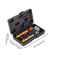 Regulating Mechanism Core Replacement Tool Kit Hard Case Air-Conditioning Regulating Mechanism Core Tool Kit Knurled Grip