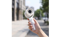 Compact Handheld Misting Fan Mini Portable Fan with Water Reservoir 3-Speed Cordless for Travelers