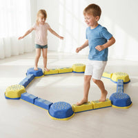 Children's Obstacle Balance Path Indoor and Outdoor Use Kids Stepping Stones Portable Sensory Stepping Stones for Preschool
