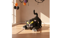 Inflatable Cat Crouching Cat Inflatable Holiday Decorations for Yard