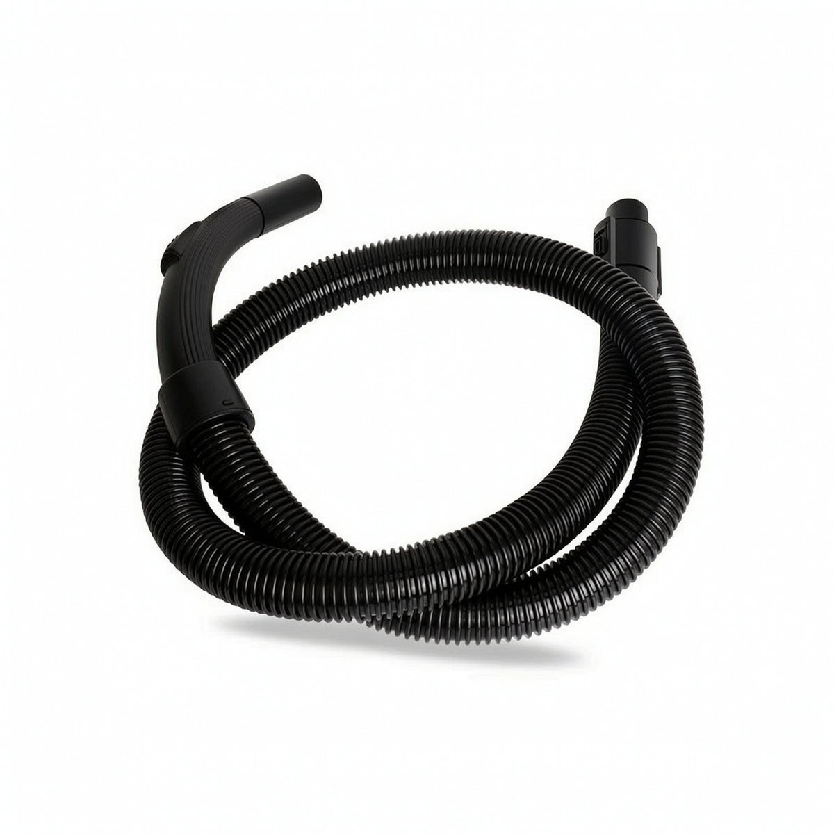 Black Vacuum Hose Assembly Flexible Vacuum Cleaner Hose with Handle for Home Cleaning