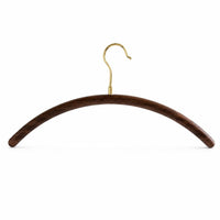 Non-Slip Hanger Space-Saving Hanger with Metal Hook Curved Clothes Hangers for Closet, Wardrobe, Boutique