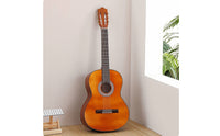 Classical Guitar Glossy Nylon String Guitar Wood-Grain Nylon String Set for Beginners, Casual Guitarists