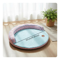 Cooling Pet Bed Breathable Seasonal Pet Mat Lightweight Round Cooling Mat for Dogs