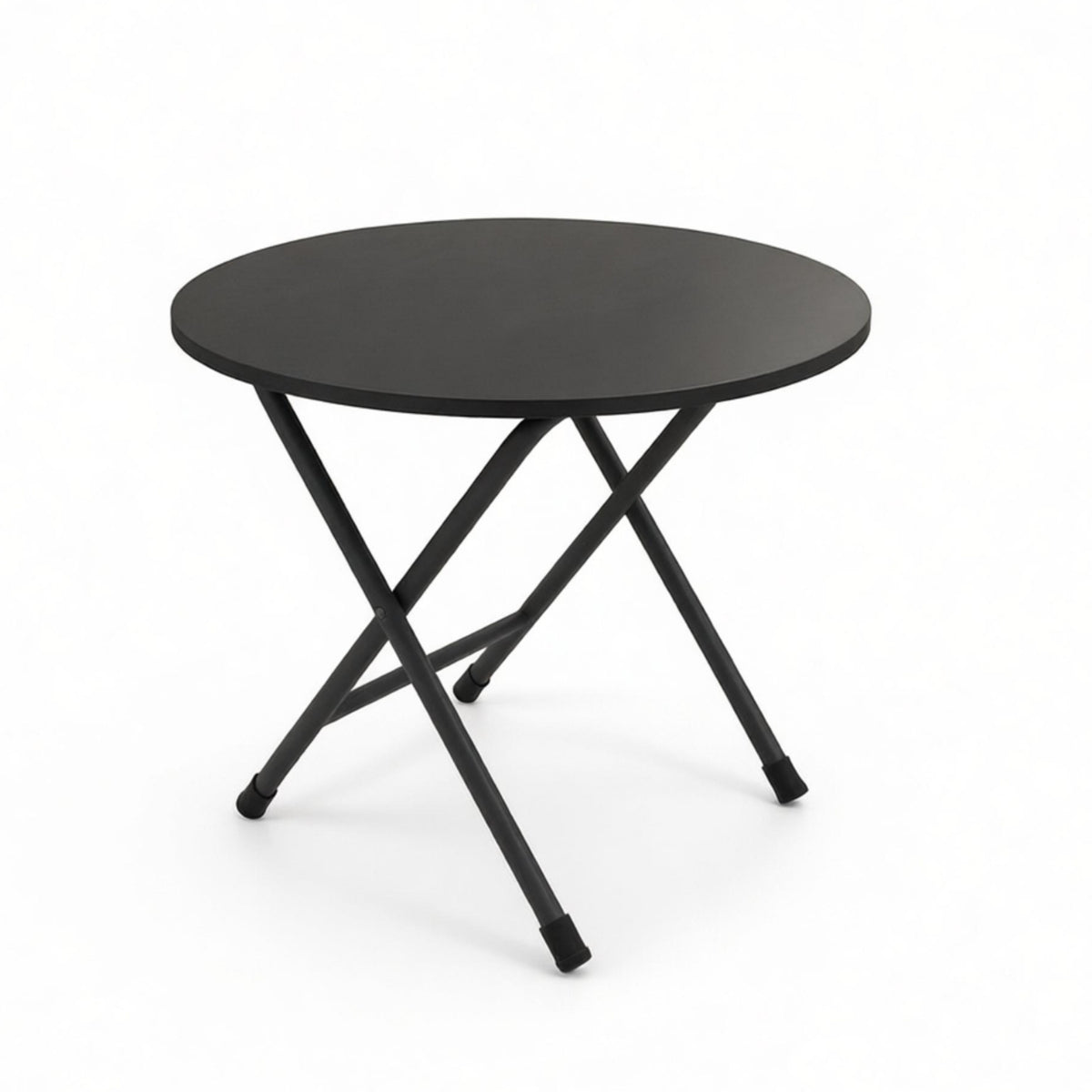 Foldable Folding Table with Metal Legs Compact Folding Table Portable Furniture Lightweight for Dorm Rooms