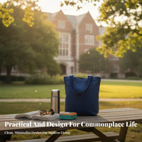 Vibrant Hues Small uniform Color Handbag Minimalist Design Portable Meal Pouch Lightweight Tote Bag adaptable for Students, Office Workers, everyday Use, School, Shopping, awaydoor excursion