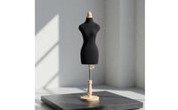 Pin-Receptive Miniature Sewing Mannequin