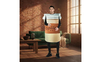 Espresso Mug Costume Funny Coffee Cup Costume Coffee Mug Outfit for Adults