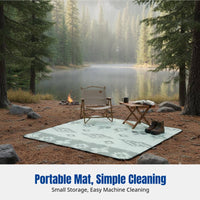 Water-Resistant Outdoor Blanket, Thickened Mat, Portable and Moisture-Proof, Easy to Clean, Ideal for Family and Camping
