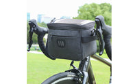 Wear-Resistant Two-Wheeler Handlebar Bag Mesh Side Pocket Scooter Handlebar Bag Transparent Top Panel Cycling Gear Press Screen Window