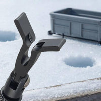 3 Pieces Ice Fishing Rod Holder Clamp-Style Adjustable Rod Holder
