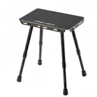 Foldable Adjustable Height Camp Stool Collapsible Design Camping Seat Lightweight Portable Seating Quick Setup for Anglers, Campers, Travelers, Catch Ing, Travel, Backpacking, Hiking