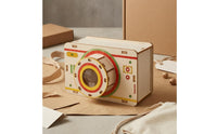 Slot-Together Wooden Model Hand-Assembly Wooden Photographic Model Rounded Corners for Hands-on Building