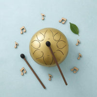 Steel Percussion Drum Beaters Included Percussion Instrument Decorative Cutout Patterns
