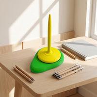 Yarn Winder with Green Fruit Base Smooth Tool Stable for Studios, Crocheters