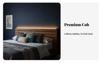 COB Light Strip Full Range COB Illuminating Component Strip Light Cuttable High Brightness for Interior Designers