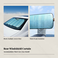 Automotive Curtain, Rear Window Sun Block, Front Windshield Heat Insulation
