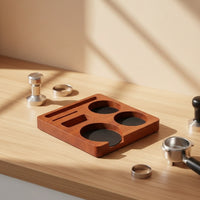 Espresso Organizer with Slots Slim for Kitchen Countertop, Baristas