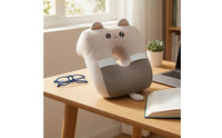 Pp Cotton Filling Quick Rest Pillow Stretchy Cat Support Pillow Cushioned Soft Toy Cute Design for Office Workers, Students, School
