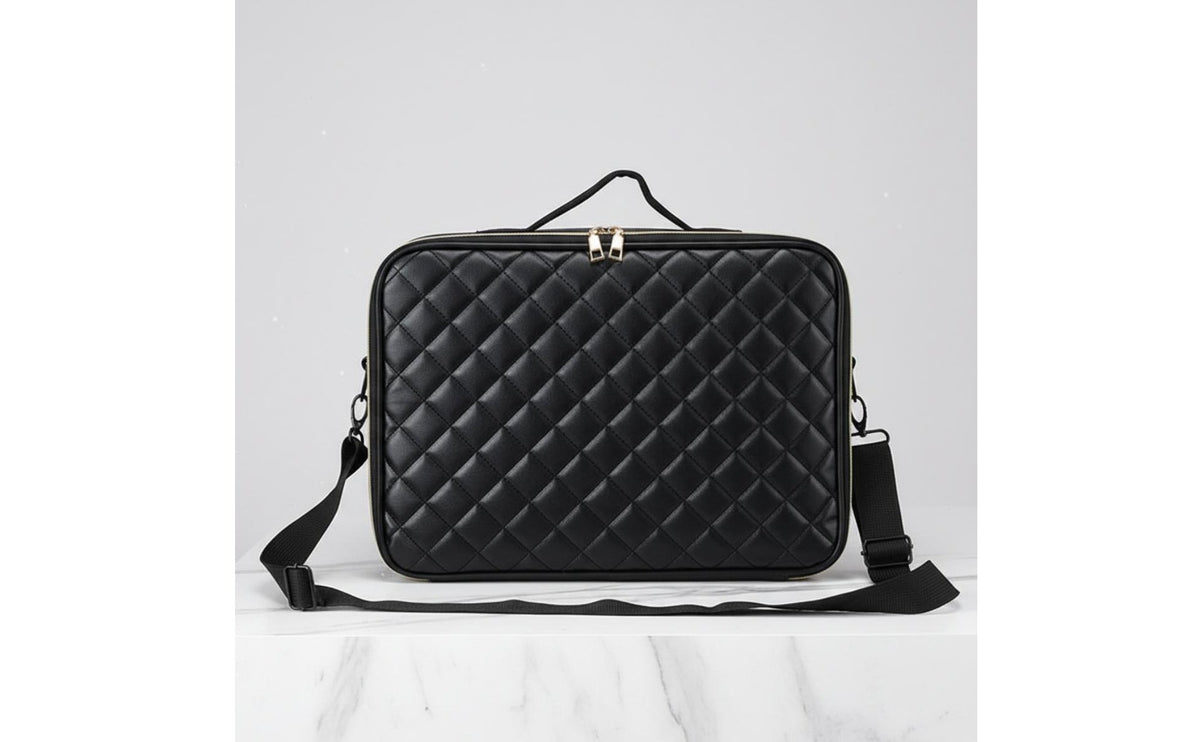 Professional Makeup Artist Bag Large Capacity Adjustable Divider Makeup Case Multifunctional Cosmetic Organizer with Dividers